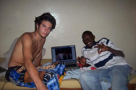  bainge and moi lol